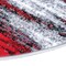 Flash Furniture Red 5' x 5' Round Abstract Design Accent Area Rug ACD-RGTRZ863-55-RD-GG - alternate 7